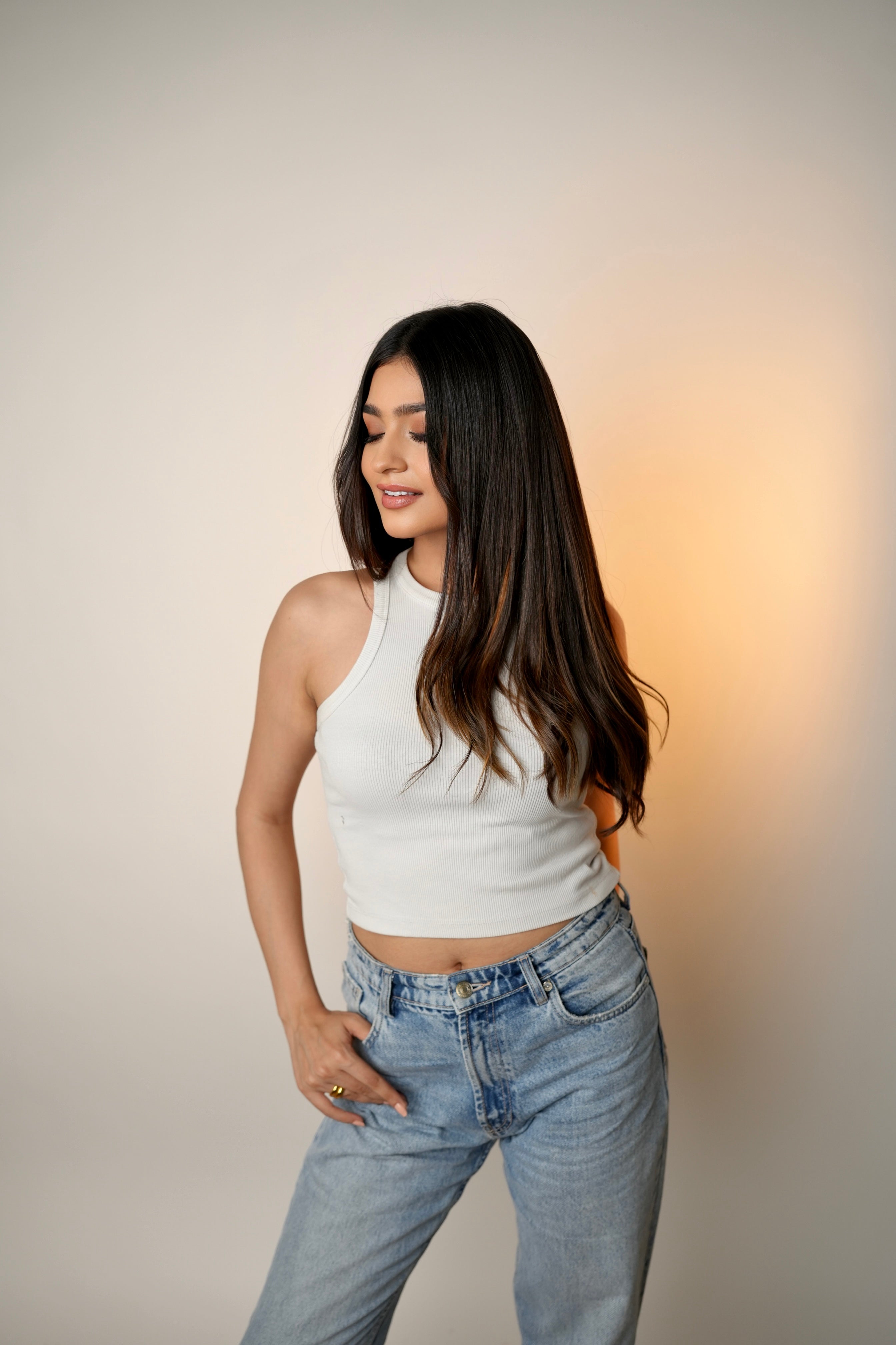 7 Set Clip-In Extensions - Dark Brown