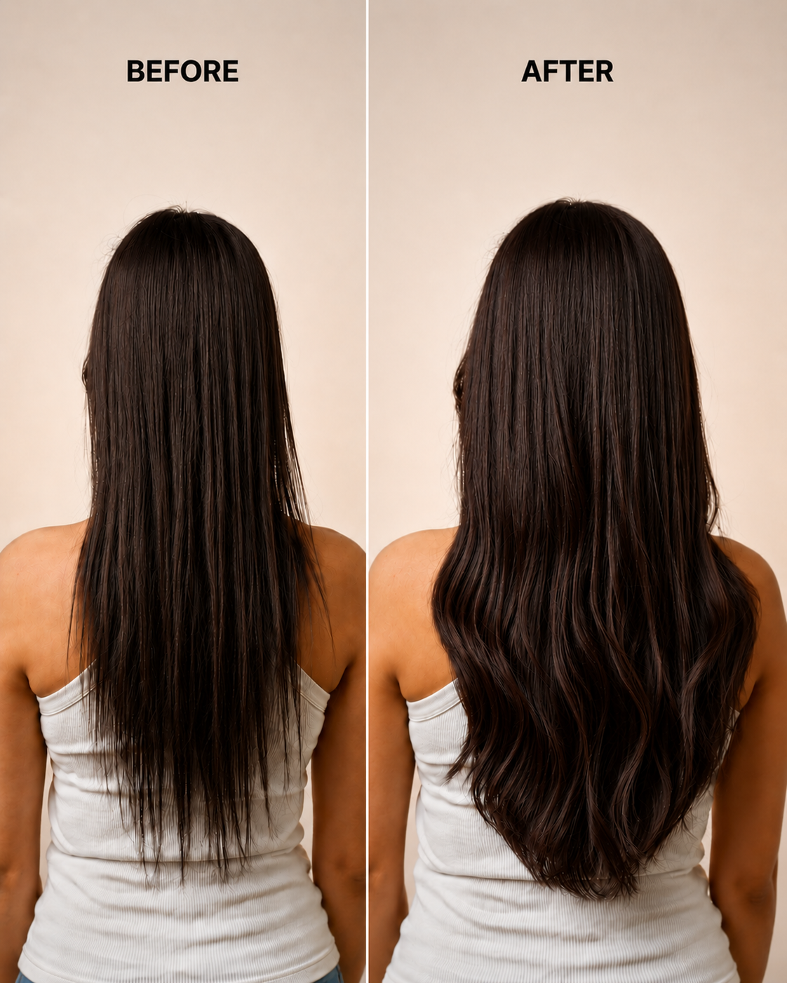 3 Set Volumizers - Dark Brown