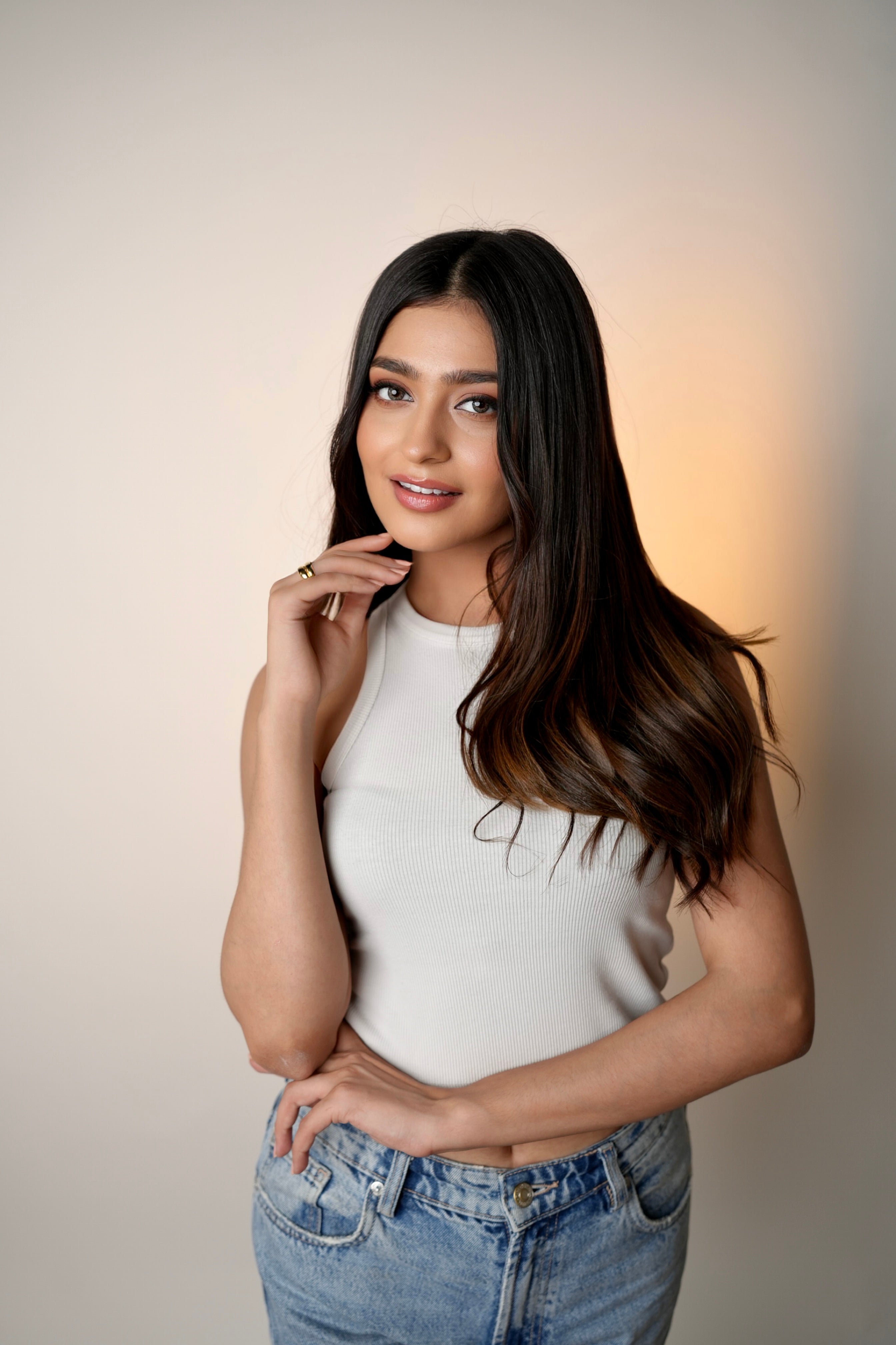 7 Set Clip-In Extensions - Dark Brown